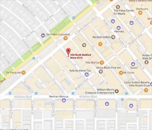cosmetic dentist in beverly hills directions